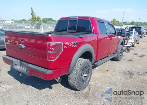 2013 Ford F-150 Fx4 from USA, damaged, VIN 1FTFW1ET6DFA43651